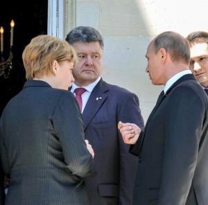 Ангела Меркель и Петр Порошенко по достоинству оценили слова Владимира Путина.