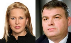 Чиновница Минобороны Евгения Васильева и ее любовник министр обороны Анатолий Сердюков.