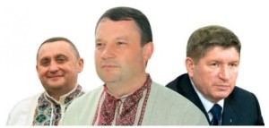 Богдан та Ярослав Дубневичі (зліва і в центрі) робили мільярдний гешефт з директором "Укрзалізниці" Михайлом Костюком (справа).