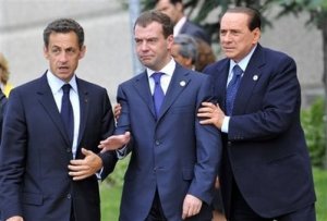 APTOPIX Italy G8 Summit