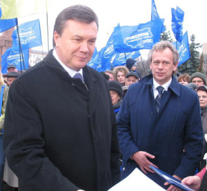 Віктор Янукович і Микола Присяжнюк