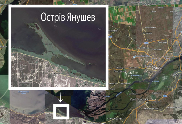 острів янушев