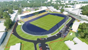 Проект стадіону "Полісся" в Житомирі