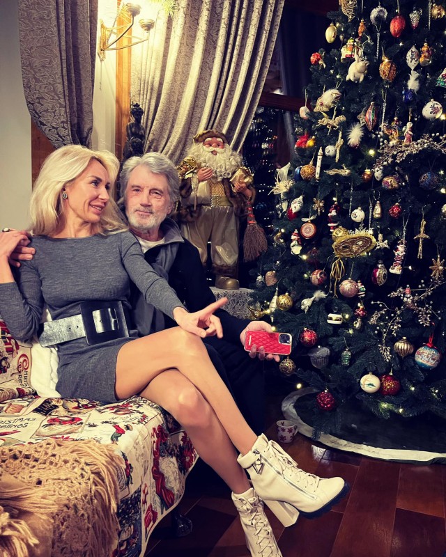 Виктор Ющенко с Екатериной Ющенко